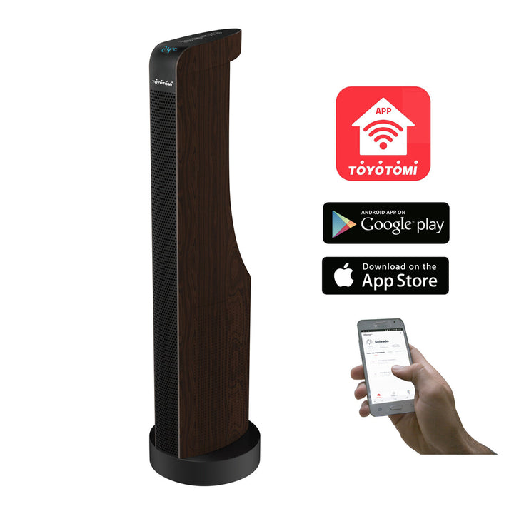 Termoventilador Eléctrico Torre Wi-Fi 2.000 W TW-2079W